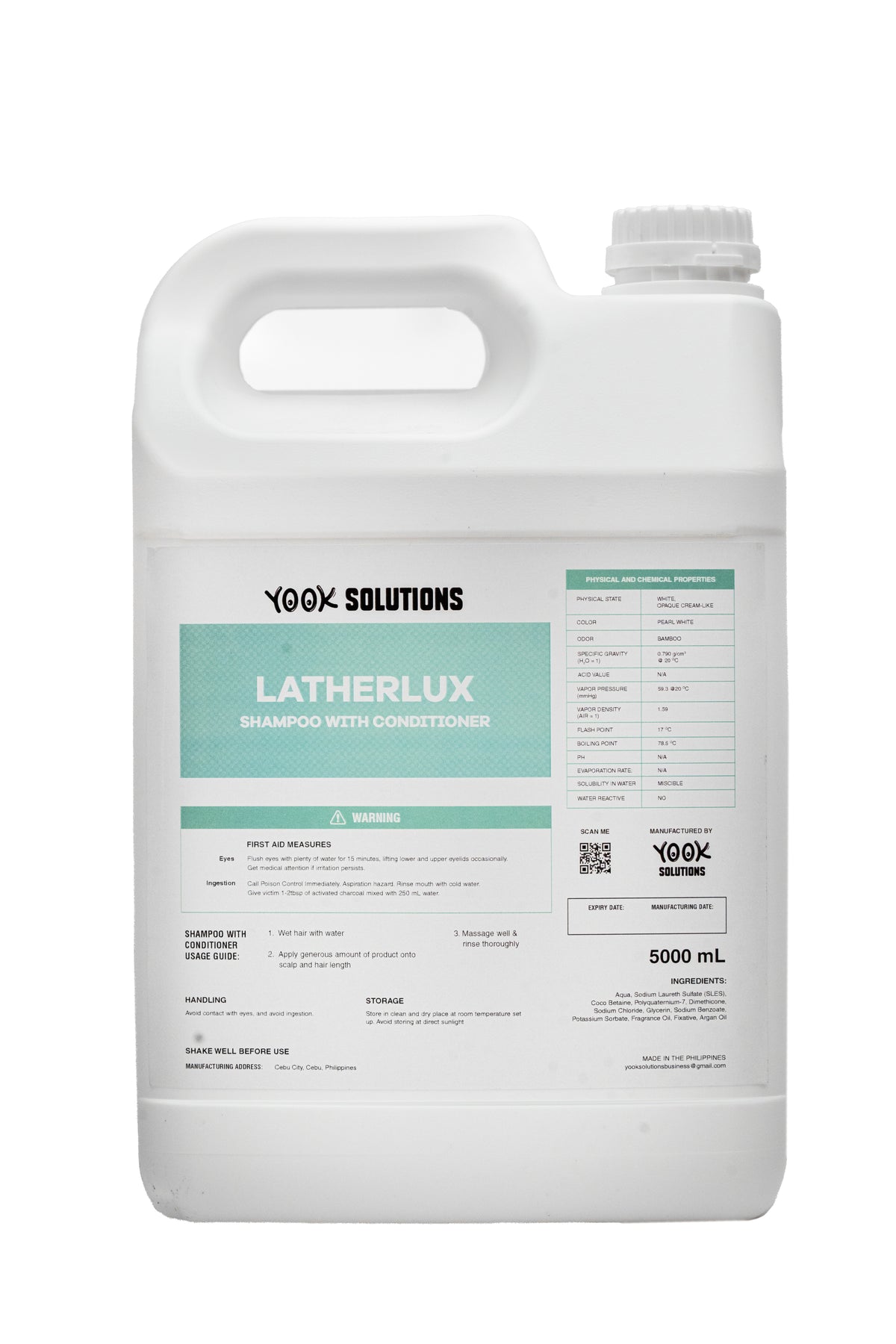 Latherlux Shampoo & Conditioner 5L